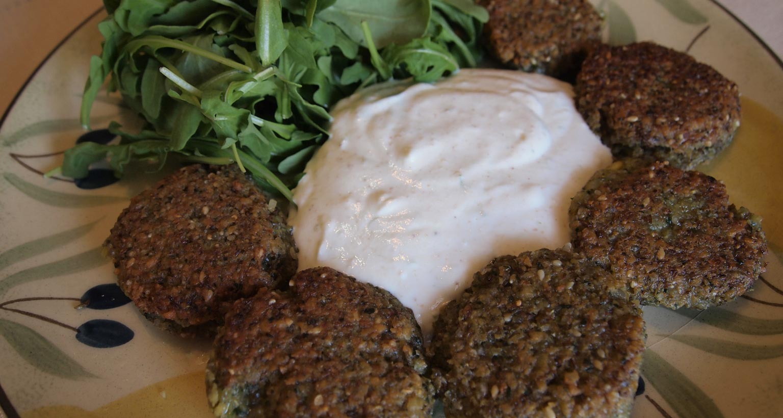 lentil-burgers-yogurt